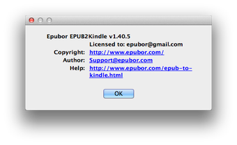 ePub to Mobi Converter for Mac