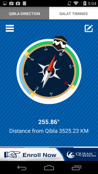 Find Qibla Direction的第1张图片