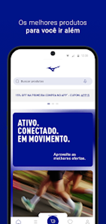 Bild 0 für Mizuno App: Tênis e muito…