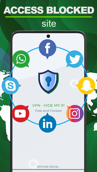 VPN - Hide My IP Secure Server