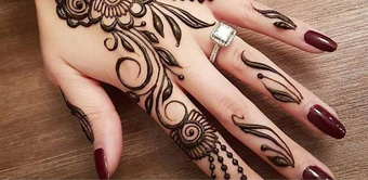 Bild 0 für نقش حناء بسيط 2025