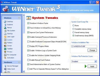 Obraz 0 dla WINner Tweak Pro