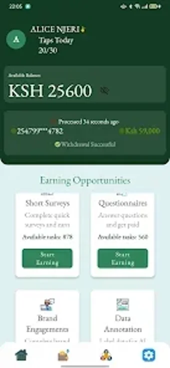 Bild 0 für SurveyPay: Cashout to Mpe…