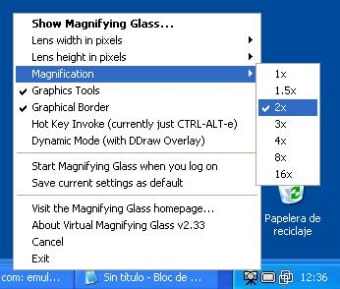 Virtual Magnifying Glass