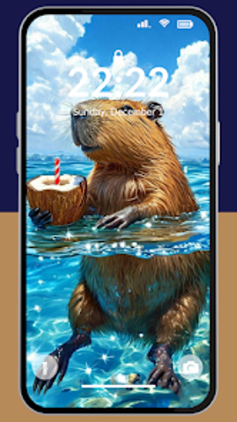 Bild 0 für Capybara Vibes Wallpaper …