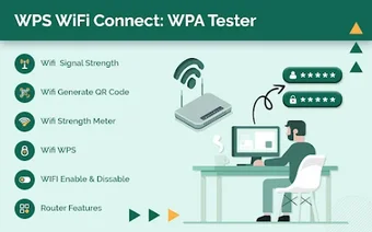 Immagine 0 per WPS WiFi Connect WPA Test…