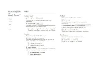 YouTube Options for Googl…的第0张图片