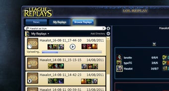 Bild 1 für League Replays