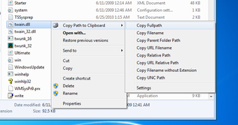 Image 0 pour 4dots Copy Path to Clipbo…