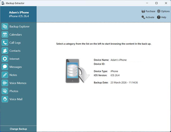 Immagine 0 per iBackup Extractor