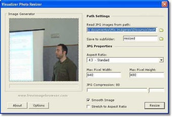 Immagine 0 per Visualizer Photo Resize