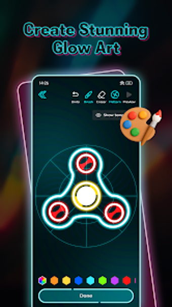 Obraz 0 dla Glow Drawer: Spin  Paint