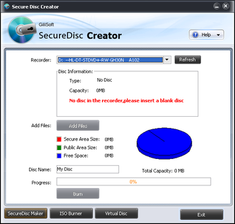 GiliSoft Secure Disc Crea…的第9张图片