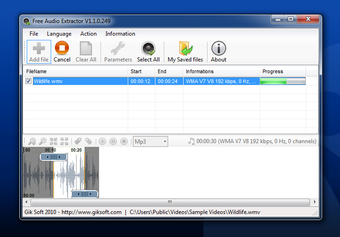 Free Audio Extractorの画像1