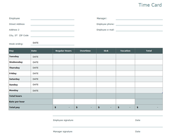 Paysheet Office Templates的第0张图片
