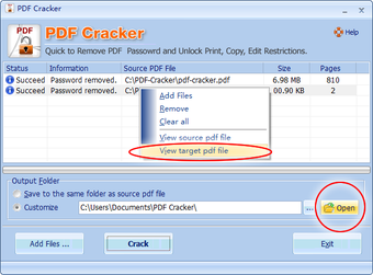 Image 4 for PDF Cracker