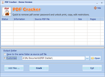 Image 3 for PDF Cracker