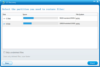 GT Recovery for Windowsの画像4