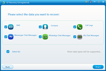 GT Recovery for Windowsの画像1