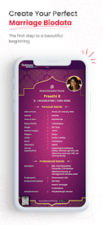 Matrimony Biodata for Mar…的第0张图片