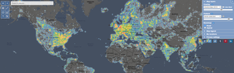 Image 0 for Light Pollution Map