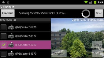 DiskDigger photo recovery