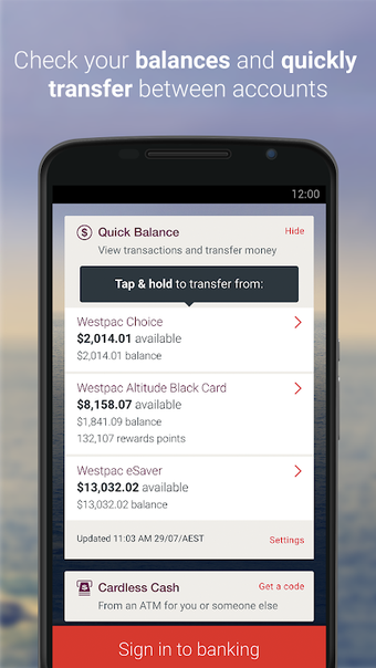 Westpac Mobile Banking的第4张图片