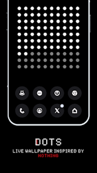 Bild 0 für Dots Live Wallpaper - Bat…