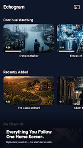 Bild 0 für Echogram - Player for Tel…