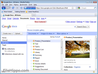 Download Google Docs Docs for Web Apps - Filehippo.com
