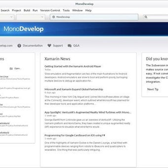 Bild 0 für MonoDevelop
