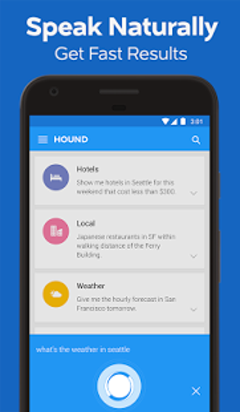 Imagen 4 para HOUND Voice Search  Perso…
