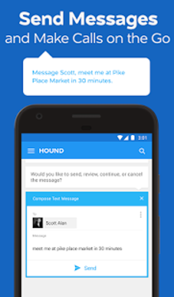 Image 1 for HOUND Voice Search  Perso…