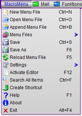 Bild 0 für MacroMenu