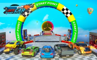 Jet Car Stunts Racing Car Game