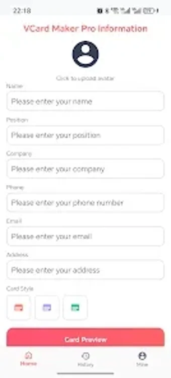 Obraz 0 dla YH VCard