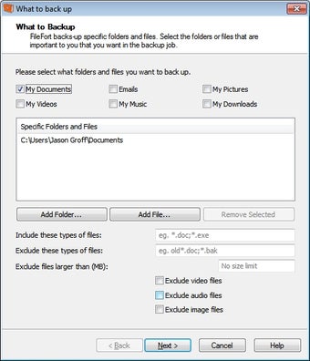 Immagine 0 per FileFort File Backup Soft…