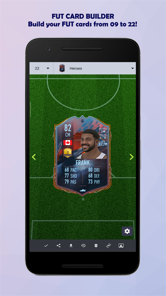 Download FUT Card Builder 22 10.0.0 for Android 