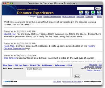 Bild 0 für CourseForum