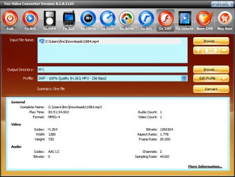 Obraz 1 dla Video Converter Fox