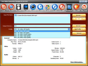 Image 0 pour Video Converter Fox