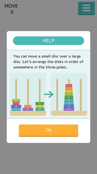 Tower of Hanoi - online -