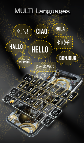 Silver Luxury Watch Wallpaper  Animated Keyboard