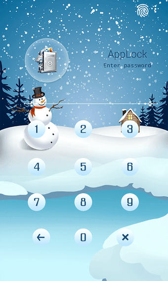 Bild 0 für AppLock Theme Winter