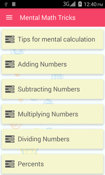 Immagine 0 per Mental Math Trick