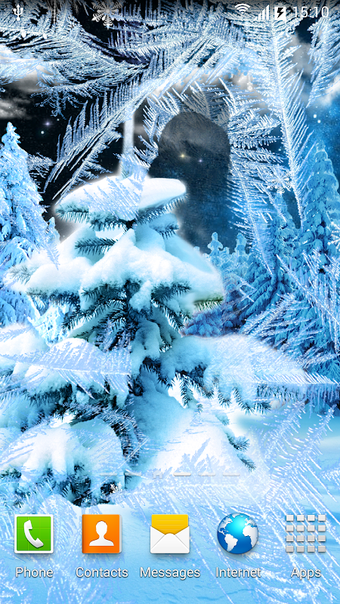 Bild 0 für Winter Forest Live Wallpa…