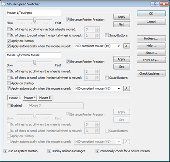 Imagen 1 para Mouse Speed Switcher