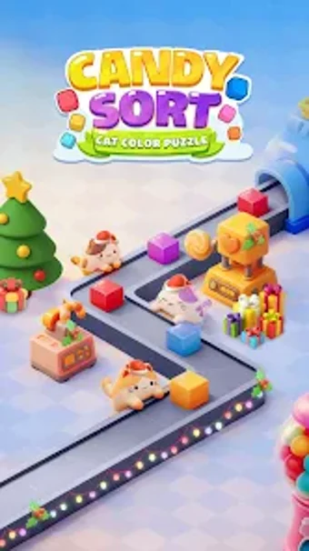 Obraz 0 dla Candy Sort: Cat Color Puz…