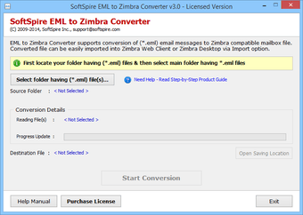 Obraz 0 dla SoftSpire EML to Zimbra C…