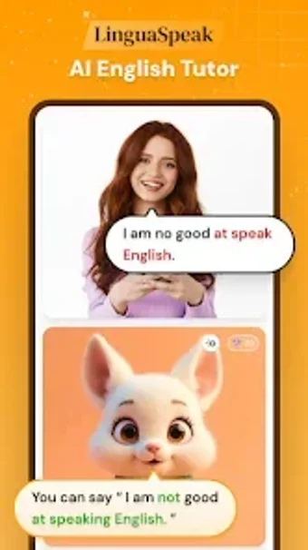 Bild 0 für LinguaSpeak: AI Learn Eng…